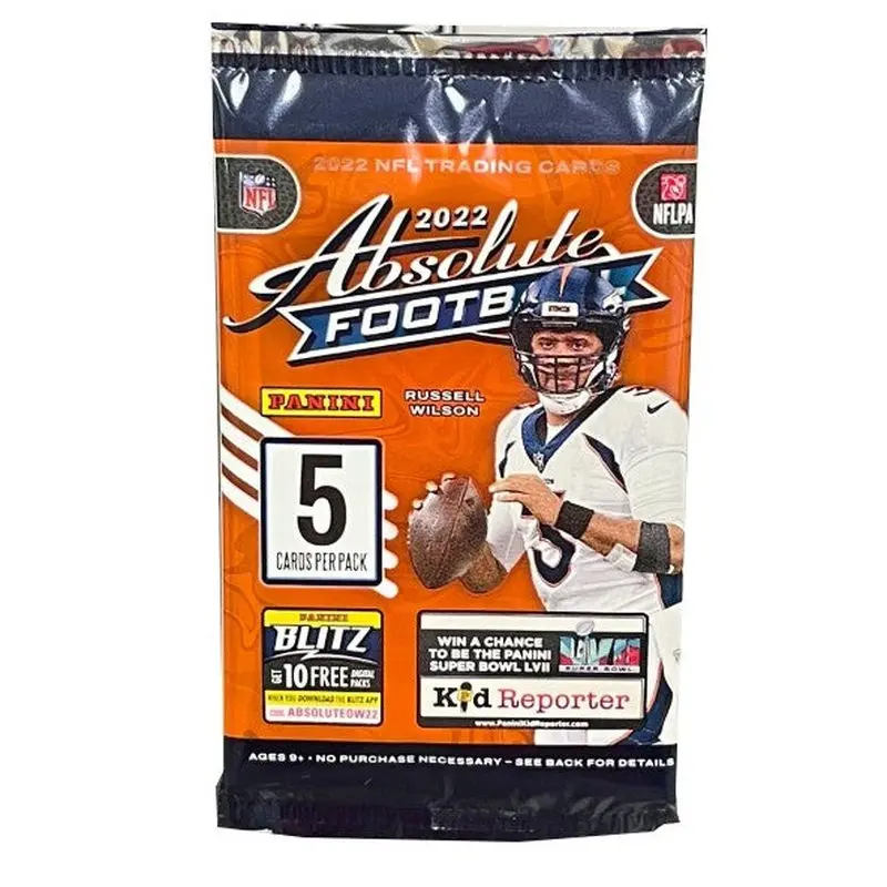 2022 Panini Absolute Football Gravity Feed Pack