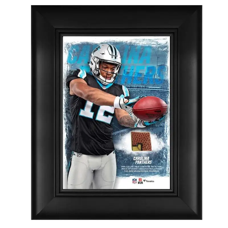 Framed Art: DJ Moore - Carolina Panthers - Player Panel