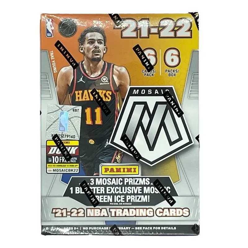 2021-22 Panini Mosaic Basketball Blaster - Fanatics Green Ice