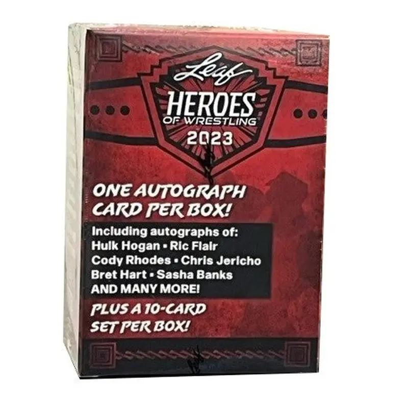2023 Leaf Heroes of Wrestling Blaster Box