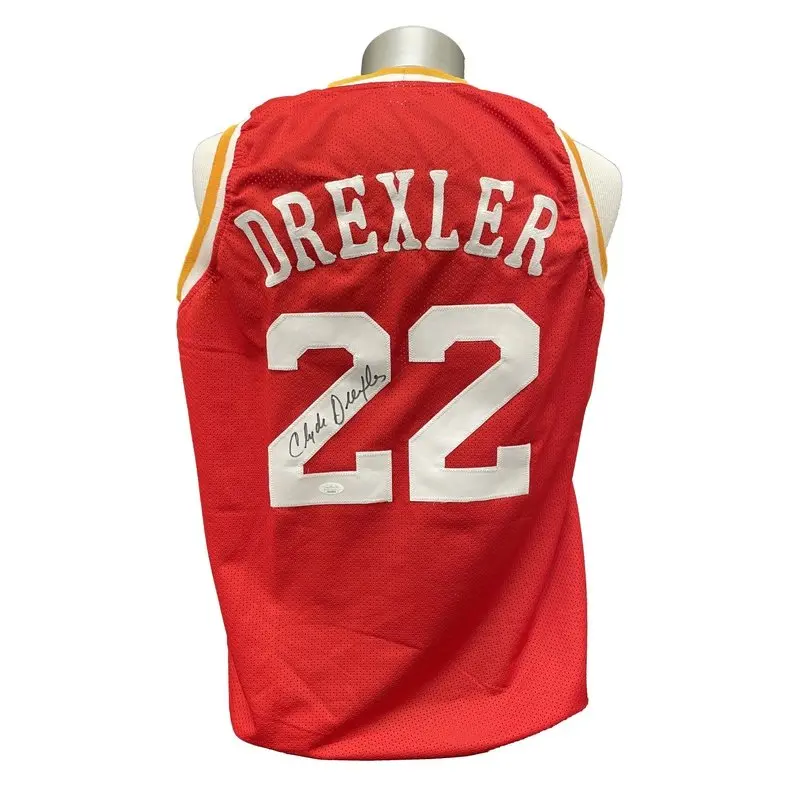 Autograph Jersey: Clyde Drexler