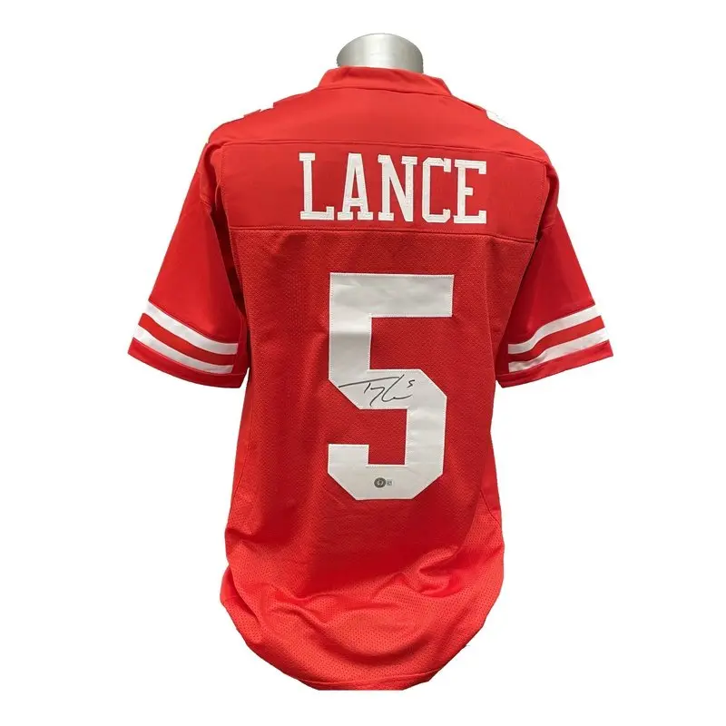 Autograph Jersey: Trey Lance