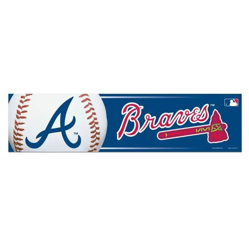 Bumper Sticker: Atlanta Braves