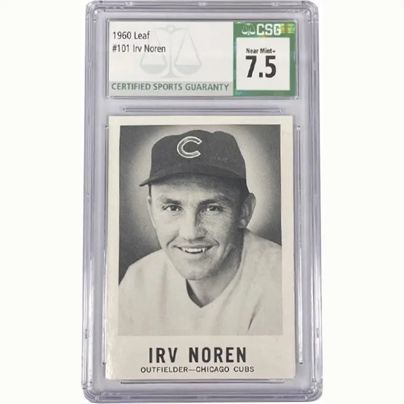 Irv Noren - 1960 Leaf #101 CSG 7.5