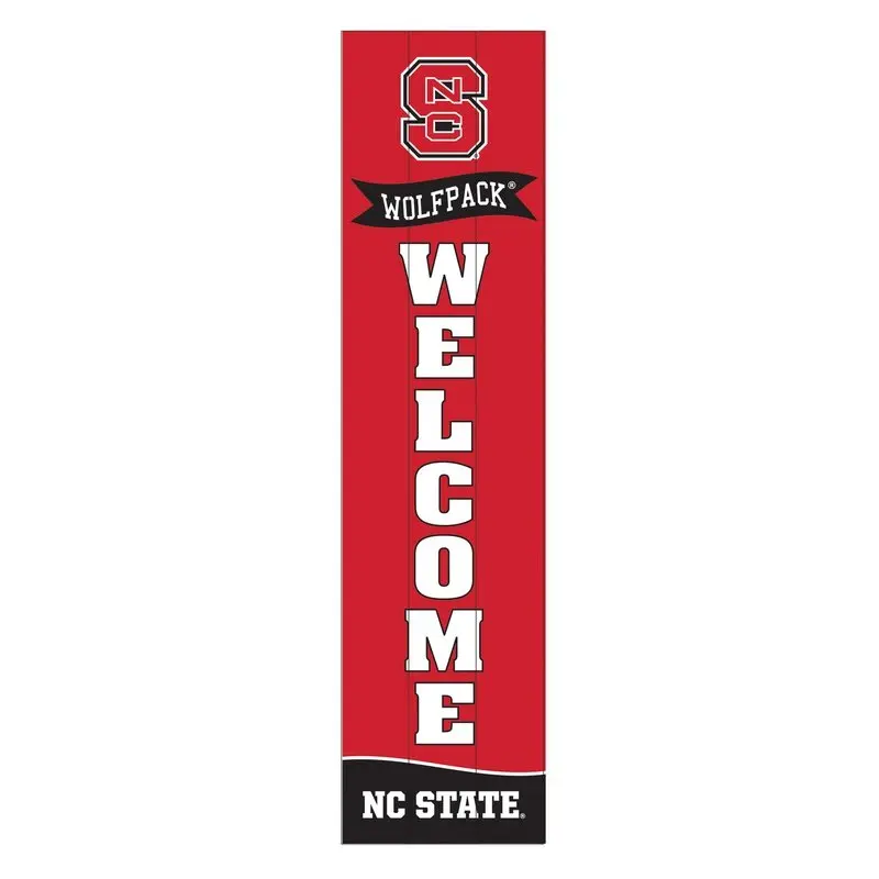 Leaner Sign: NC State Wolfpack - Large 47"
