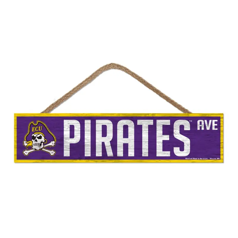 Hanging Sign: East Carolina Pirates