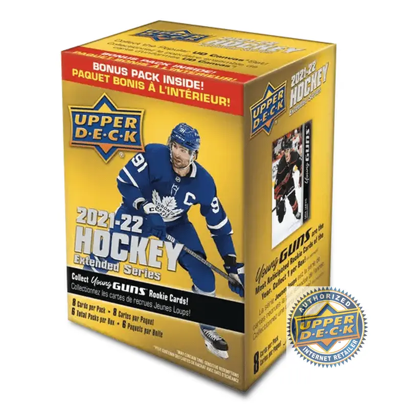 2021-22 Upper Deck Hockey Extended Series Blaster
