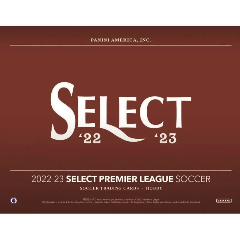2022-23 Panini Select Premier League Soccer Hobby PACK