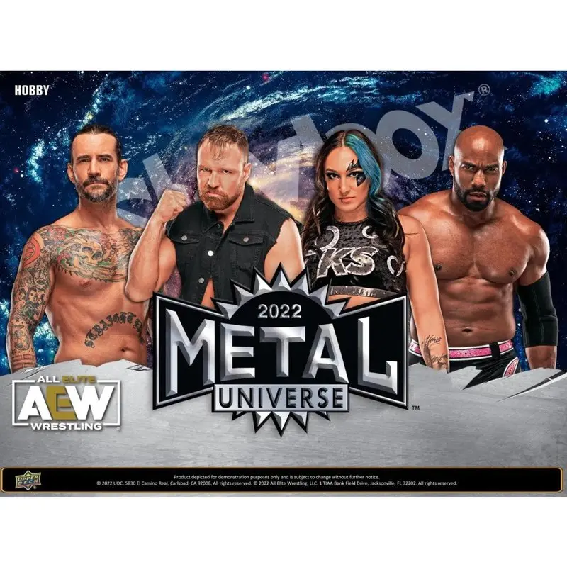 2022 Upper Deck AEW Skybox Metal Universe Hobby Box