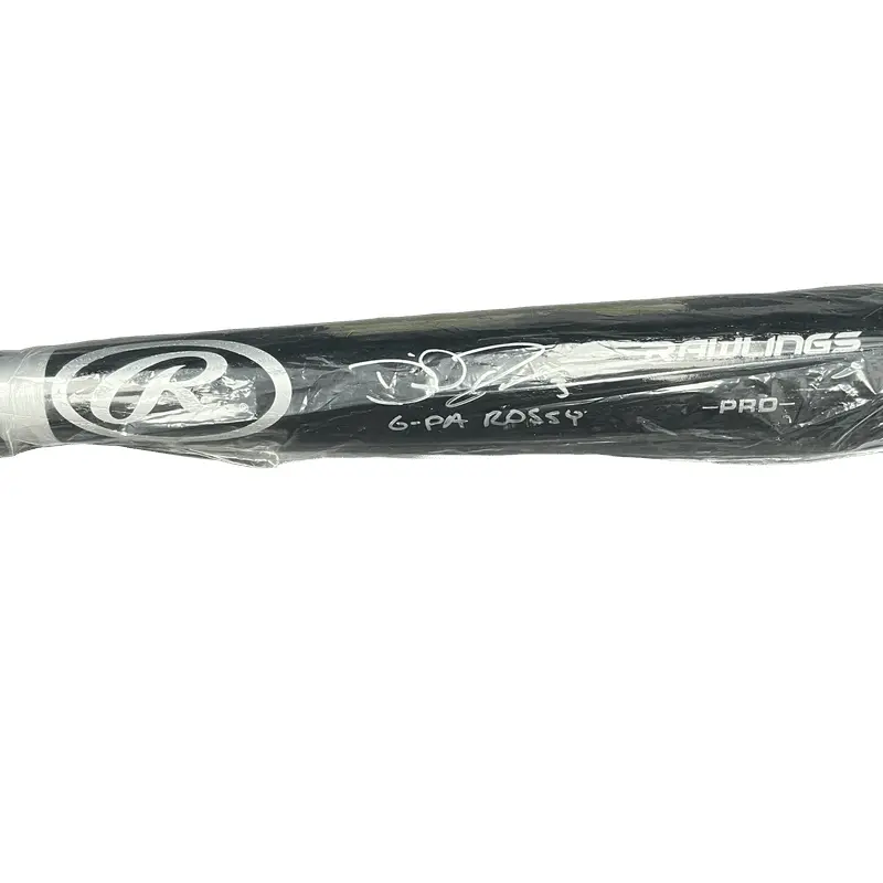David Ross "G-Pa Rossy" Autograph Bat