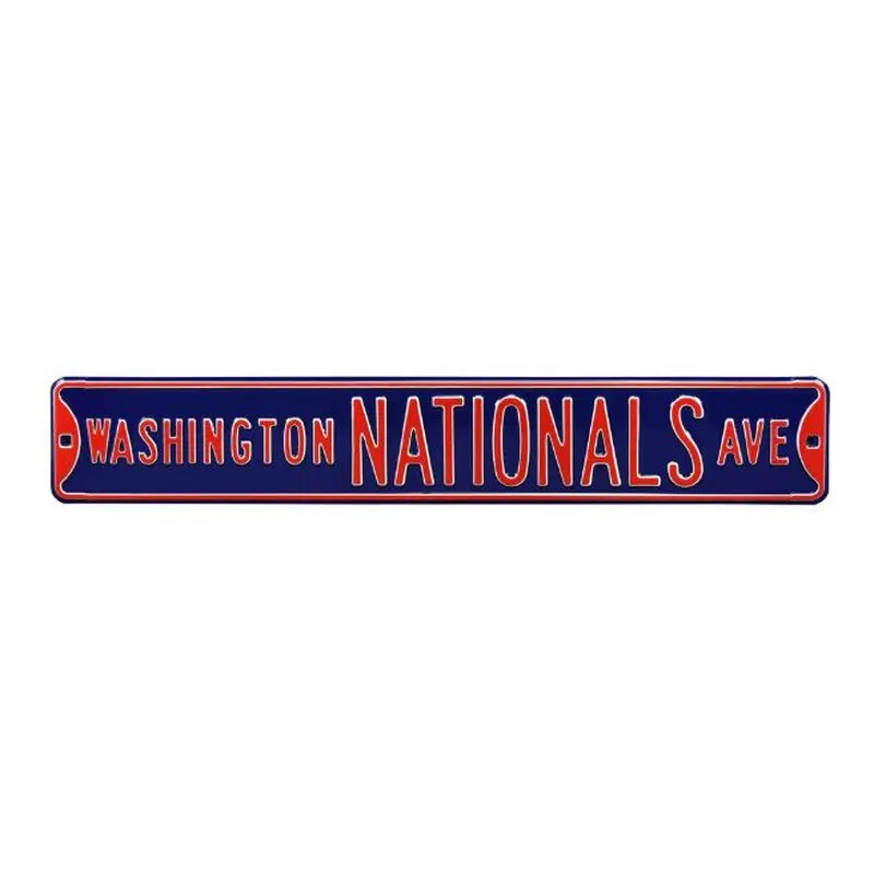 Street Sign: Washington Nationals - Navy