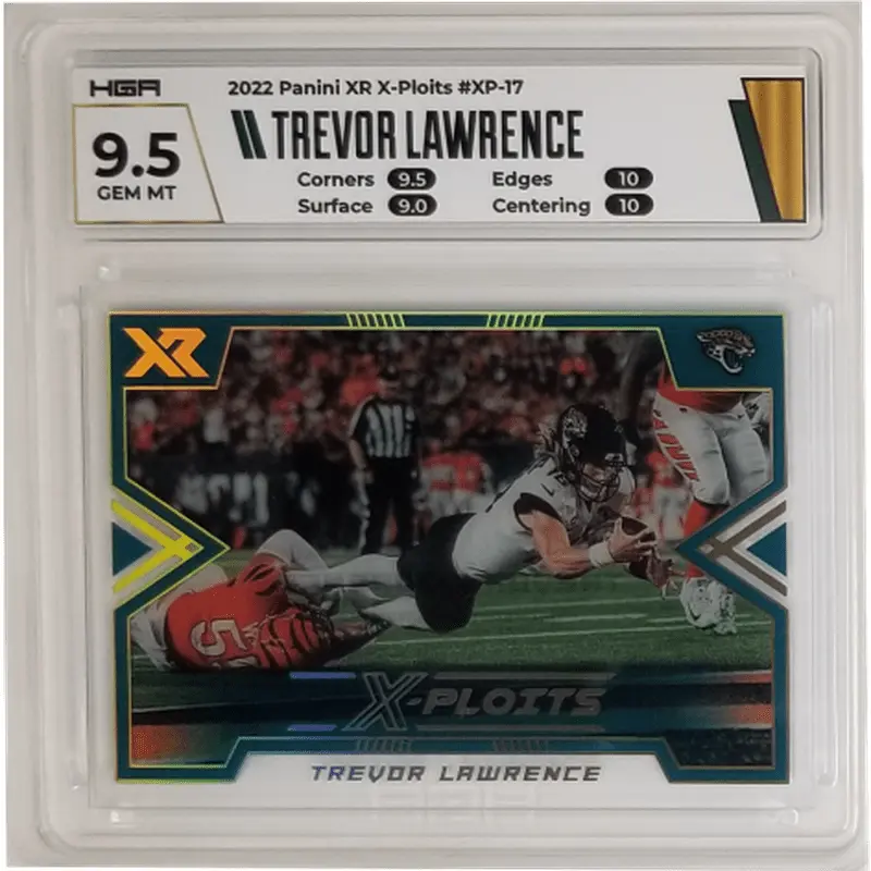 Trevor Lawrence 2022 Panini XR X-Ploits #XP-17 HGA 9.5