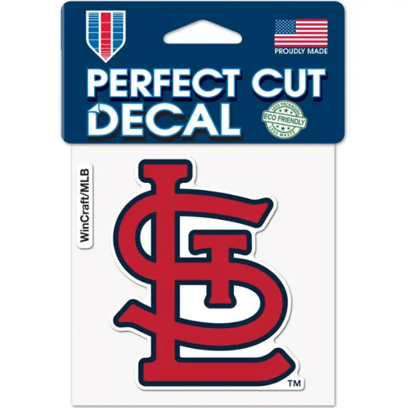 Decal: St. Louis Cardinals 4" x 4"  Stick Your Pride Anywhere