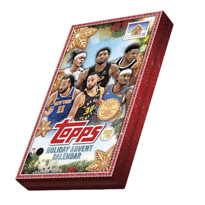 2025-26 Topps Holiday Basketball Countdown Calendar