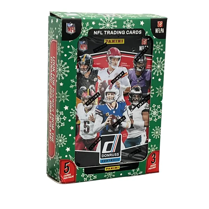 2025 Donruss Football Holiday Tin  Retail Edition