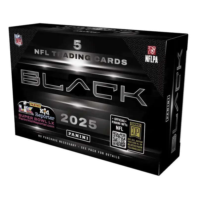 2025 Panini Black Football Hobby Box