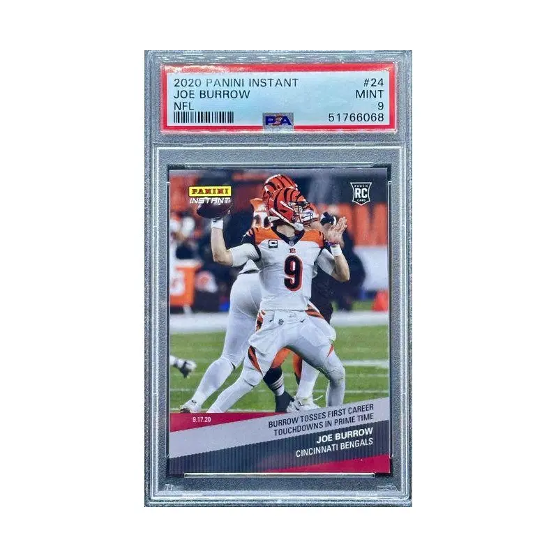 Joe Burrow 2020 Panini Instant NFL #24 PSA 9