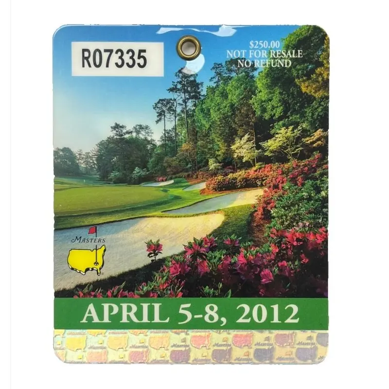 2012 Augusta Golf Pass