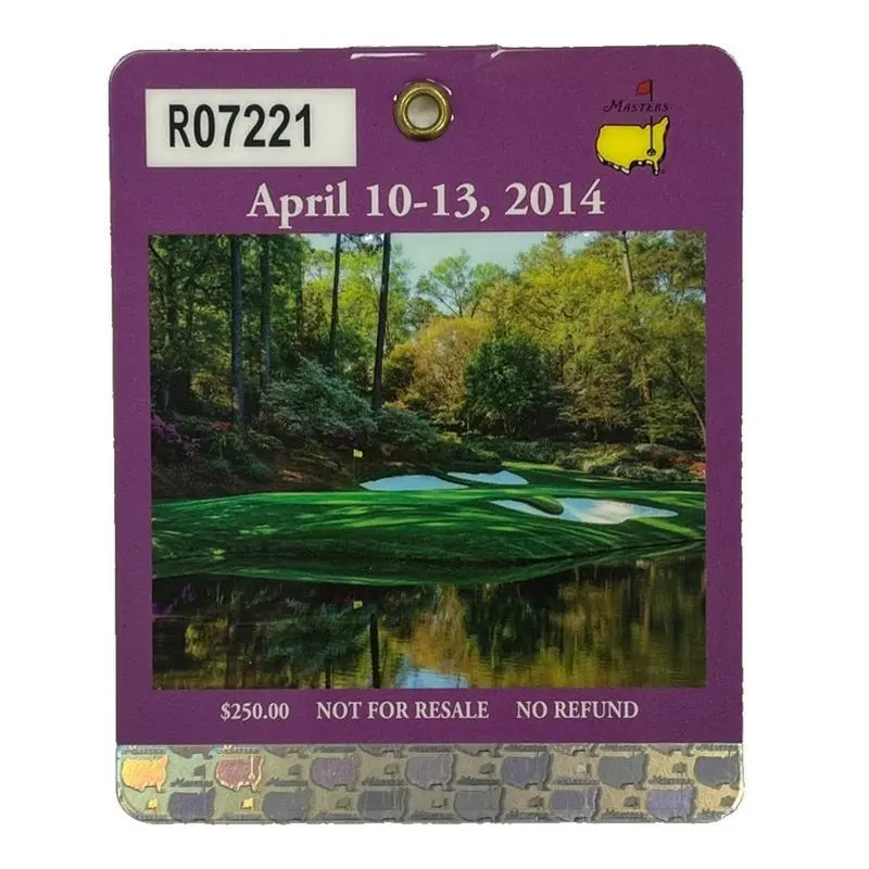 2014 Augusta Golf Pass
