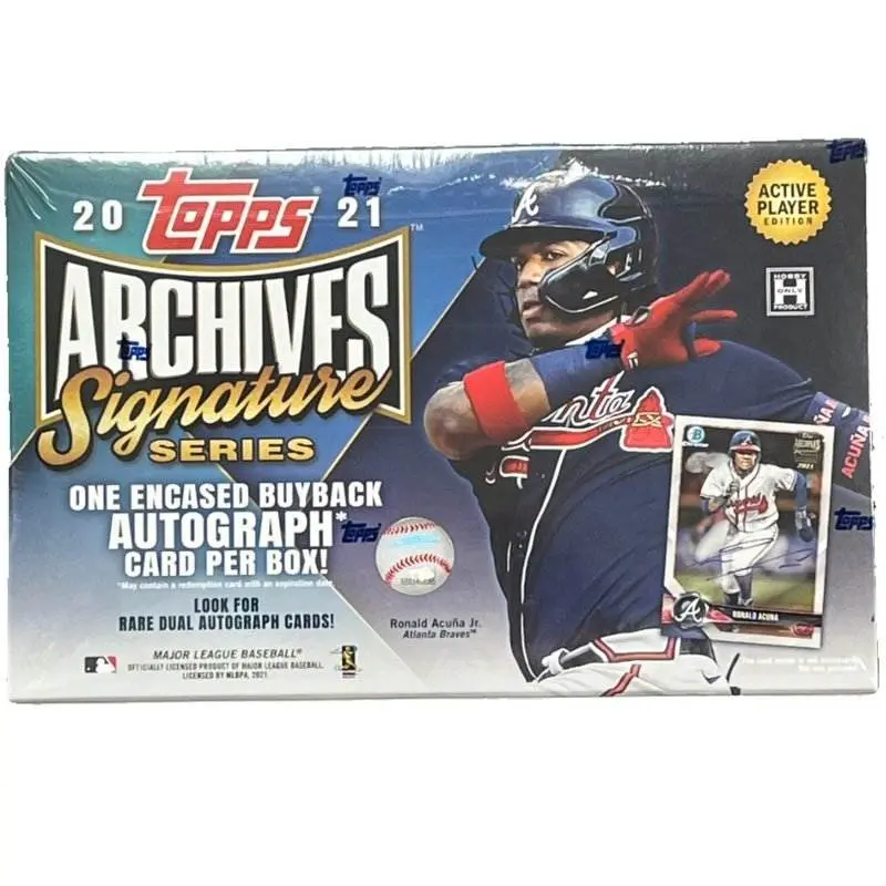 2021 Topps Archives Signature Series Baseball Box