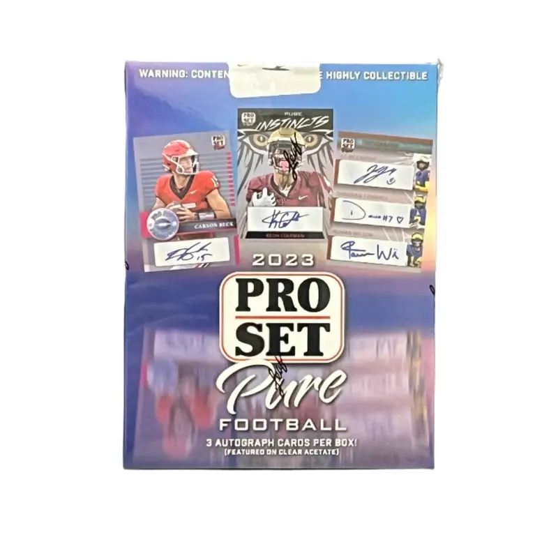 2023 Leaf Pro Set Pure Football Hobby Box