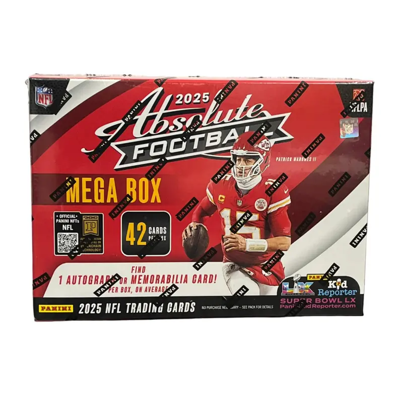 2025 Panini Absolute Football Hobby Mega Box