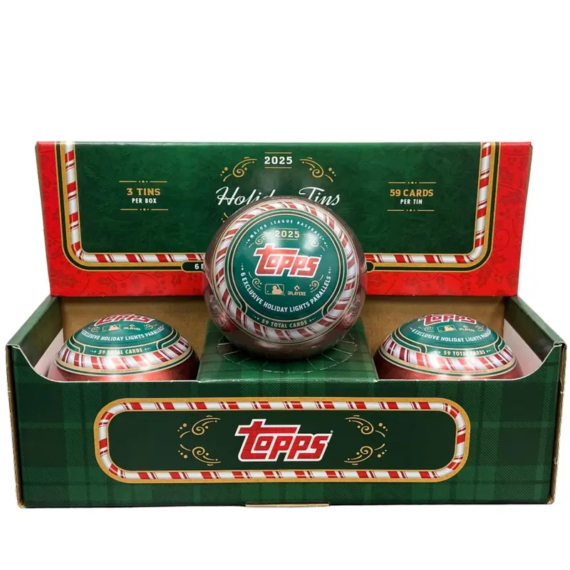 2025 Topps Holiday Baseball Tin