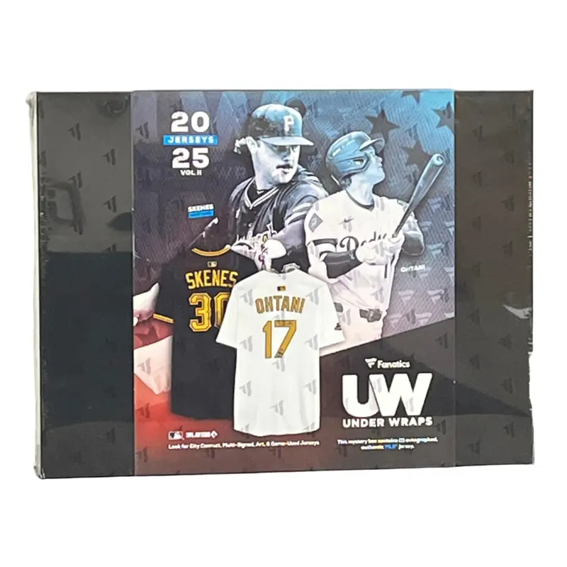 2025 Under Wraps MLB Jerseys Vol. II  Officially Licensed Mystery Memorabilia