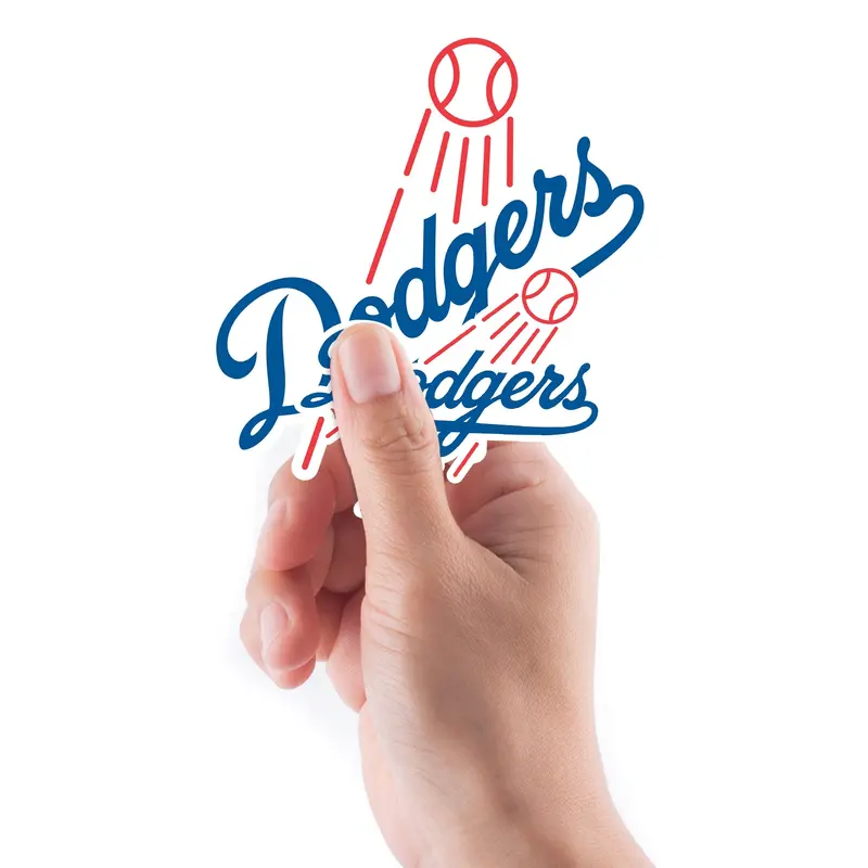Los Angeles Dodgers - 5 Logo Minis (Mixed Sizes) - Official MLB - Reusable Vinyl Decals