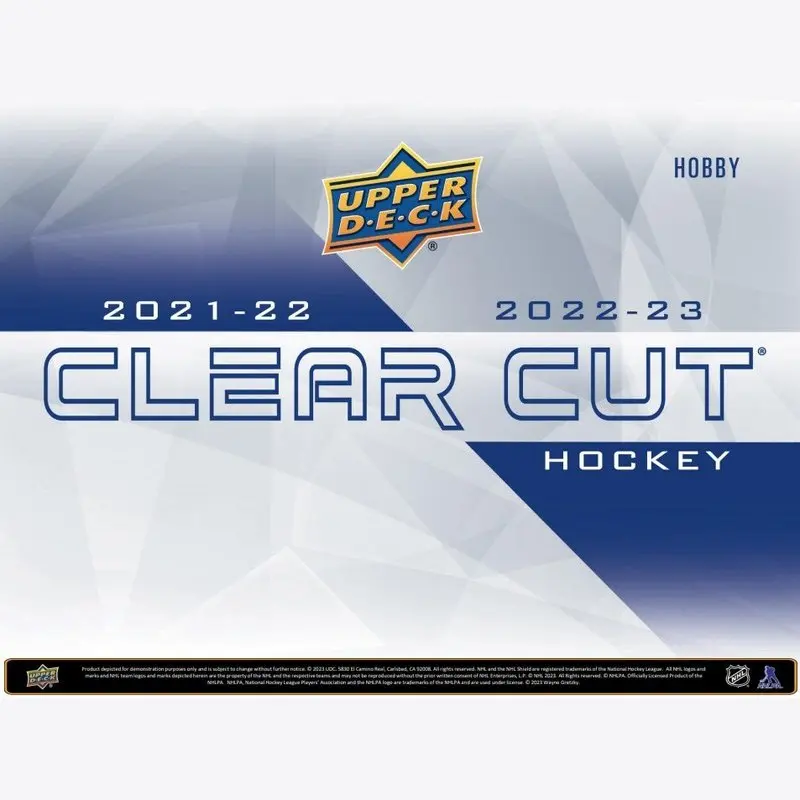 2022-23 Upper Deck Clear Cut Hockey Hobby Box