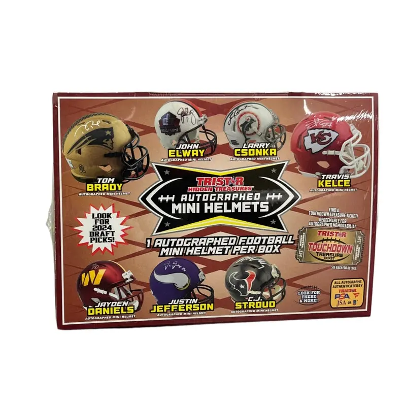 2024 Tristar Hidden Treasures Football Mini Helmet - Box