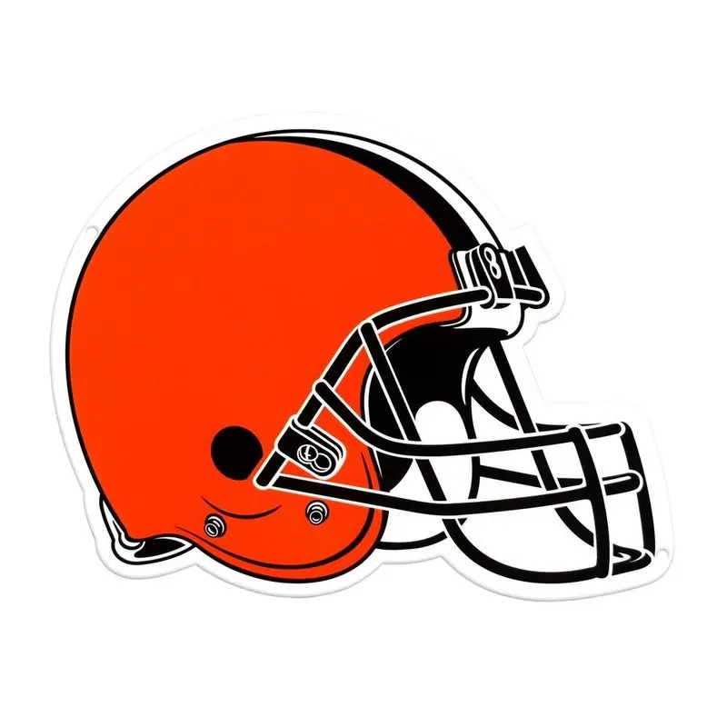 Cleveland Browns Laser Cut Steel Logo Spirit Size-Primary Logo