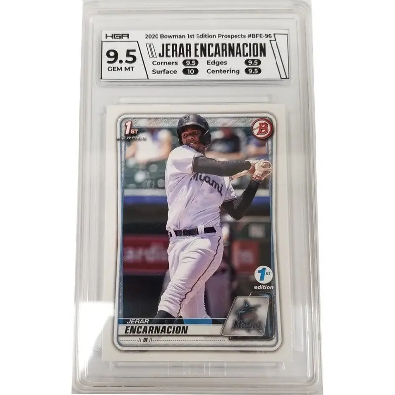 Jerar Encarnacion: 2020 Bowman 1st Edition Prospects #BFE-96 HGA 9.5