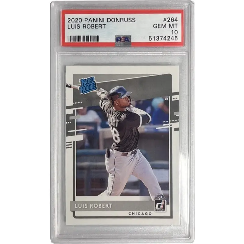 Luis Robert 2020 Panini Donruss #264 PSA 10