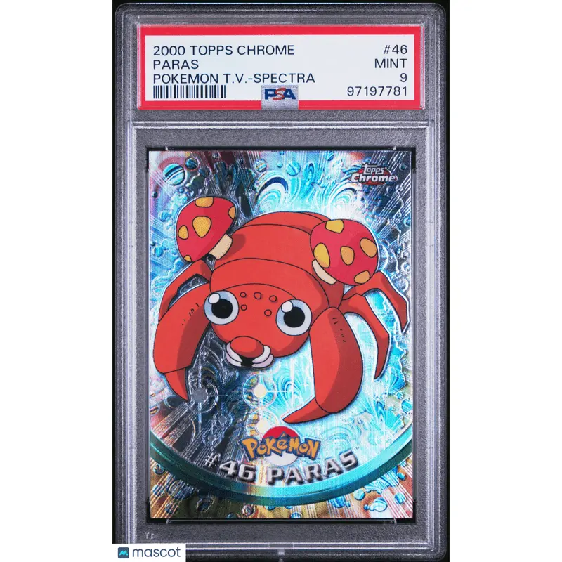Pokmon TCG Paras #46 Pokemon T.V.-Spectra PSA 9