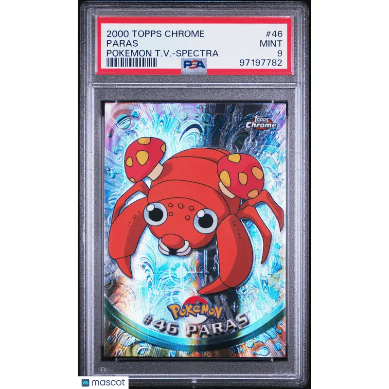 Pokmon TCG Paras #46 Pokmon T.V.-Spectra PSA 9