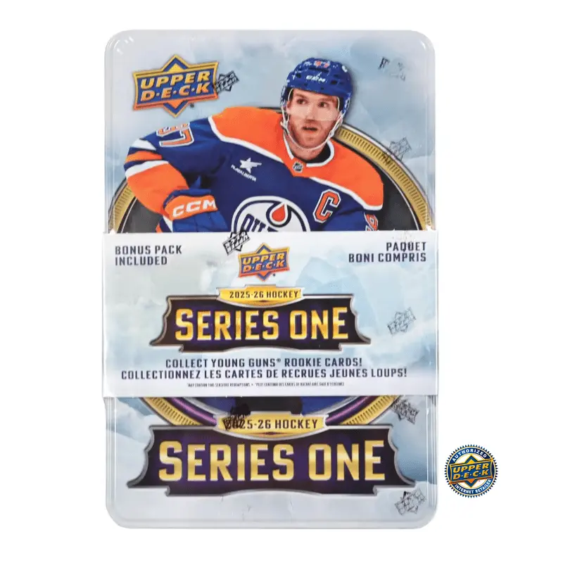 2025-26 Upper Deck Series 1 Hockey Tin (Box)