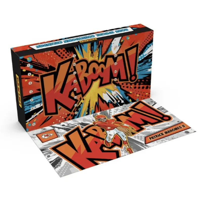 2025 Panini Absolute Football KABOOM! Countdown Calendar Box