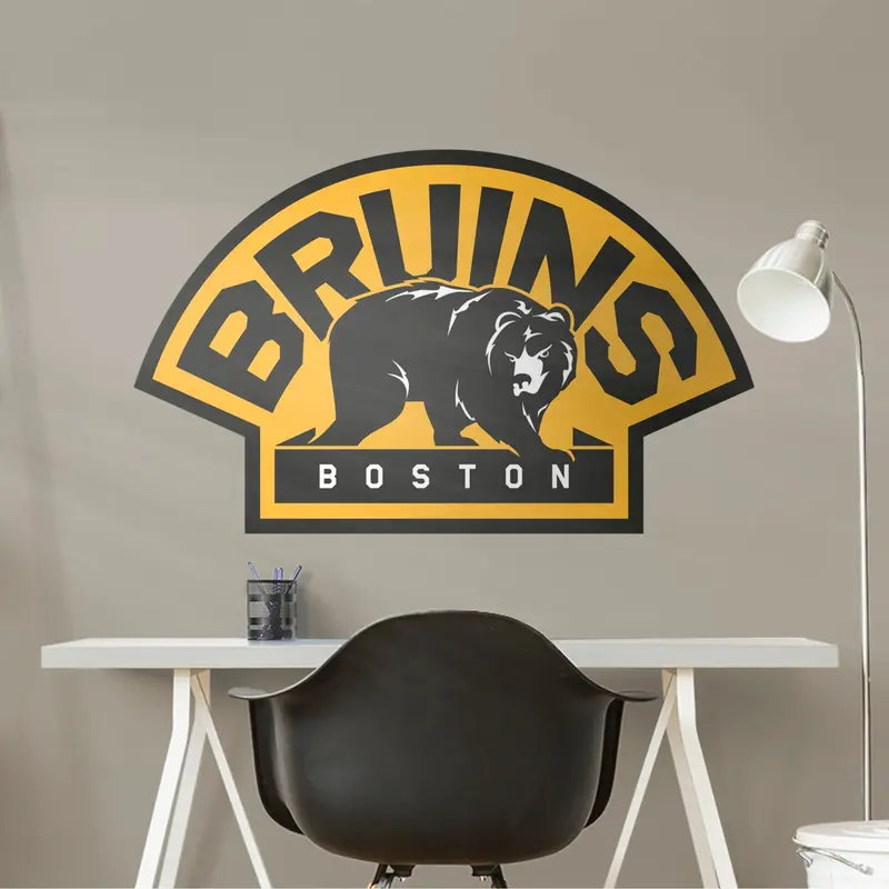 Boston Bruins - RealBig Alternate Logo Collection - Official NHL - Reusable Vinyl Wall Decals