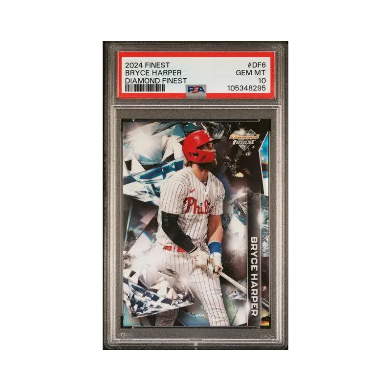 Bryce Harper 2024 Topps Finest Diamond Finest #DF6 PSA 10