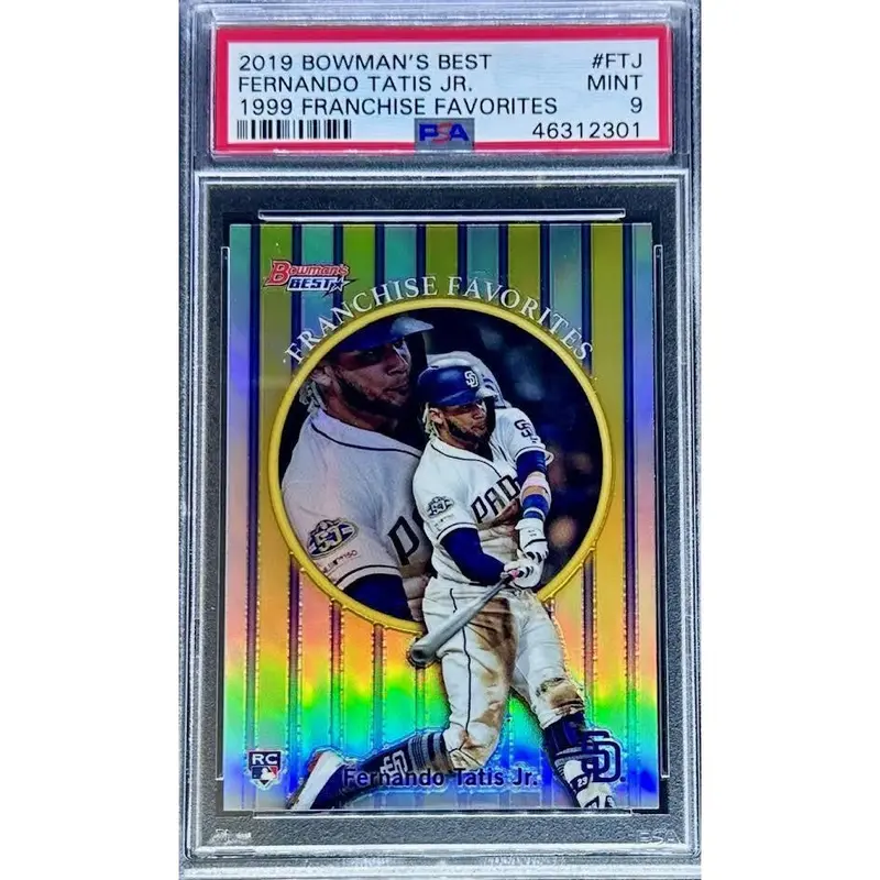Fernando Tatis Jr. 2019 Bowmans Best 1999 Franchise Favorites #FTJ PSA 9  Rookie Insert