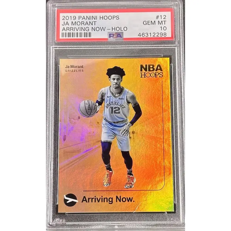 Ja Morant 2019 Panini Hoops Arriving Now  Holo #12 PSA 10
