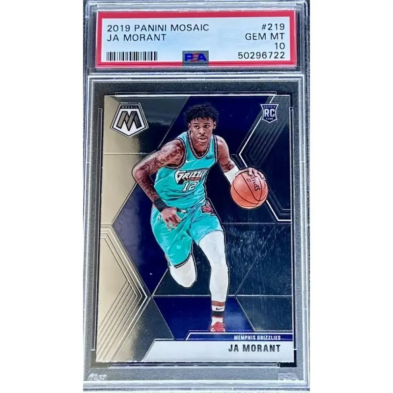 Ja Morant 2019 Panini Mosaic #219 PSA 10  Rookie Card