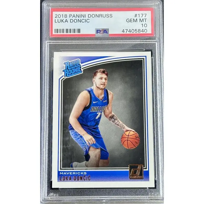 Luka Doncic 2018 Panini Donruss #177 PSA 10