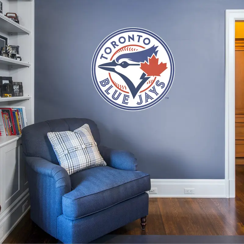 Toronto Blue Jays - RealBig Logo Collection - Official MLB - Reusable Vinyl Wall Decals #1