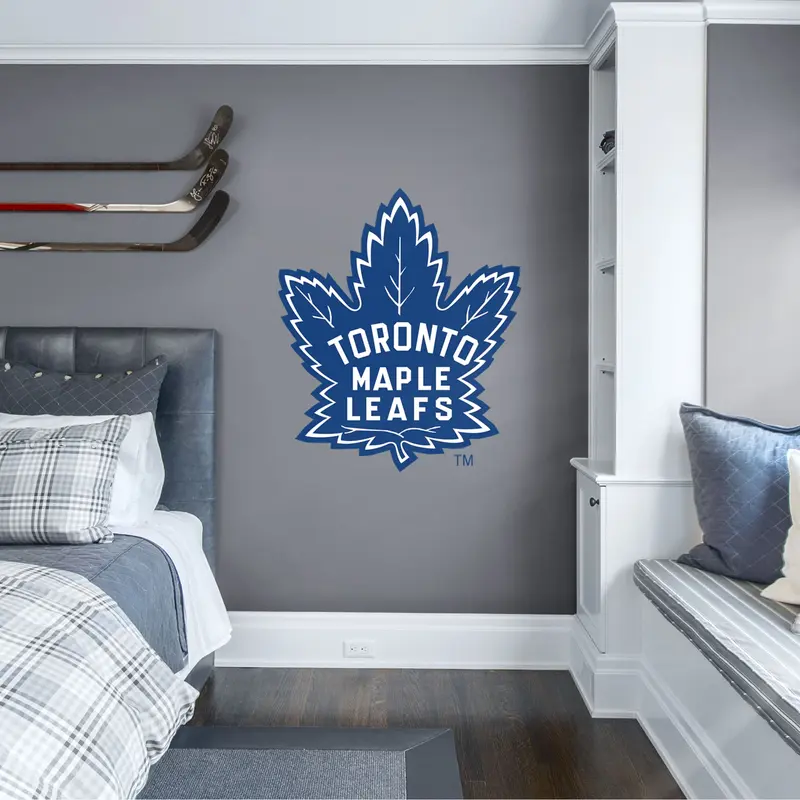 Toronto Maple Leafs - RealBig Vintage Logo Collection - Official NHL - Reusable Vinyl Wall Decals