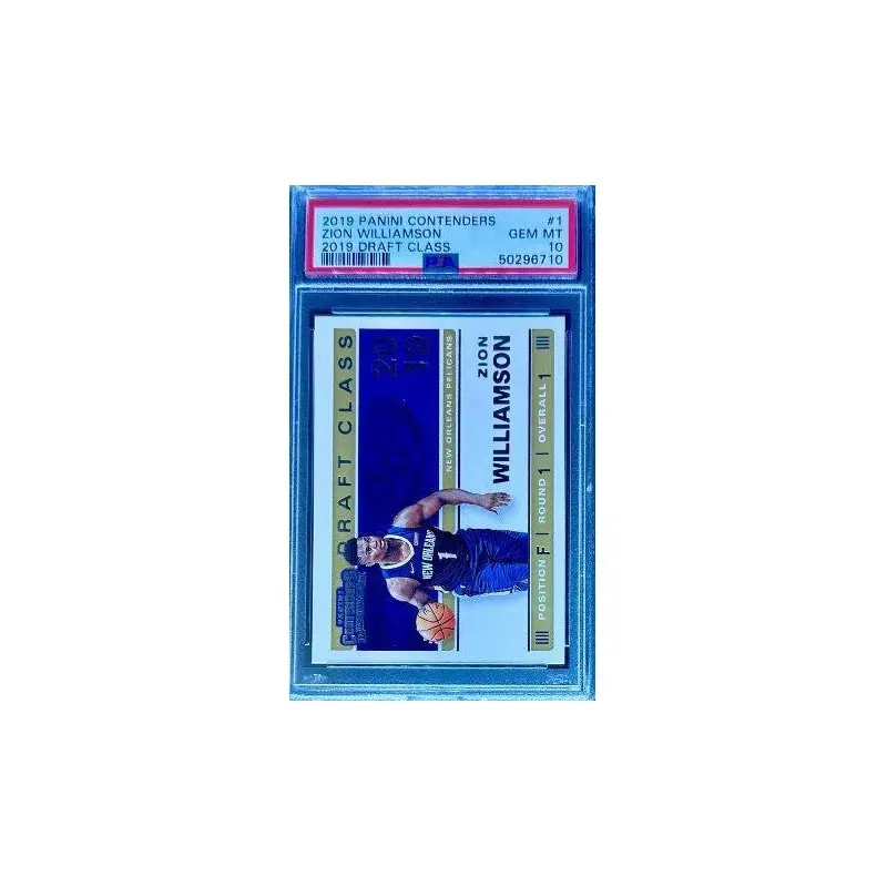 Zion Williamson 2019 Panini Contenders Draft Class #1  PSA 10