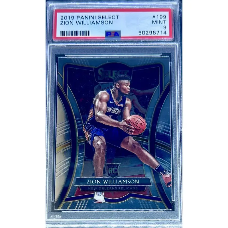 Zion Williamson 2019 Panini Select #199  PSA 9