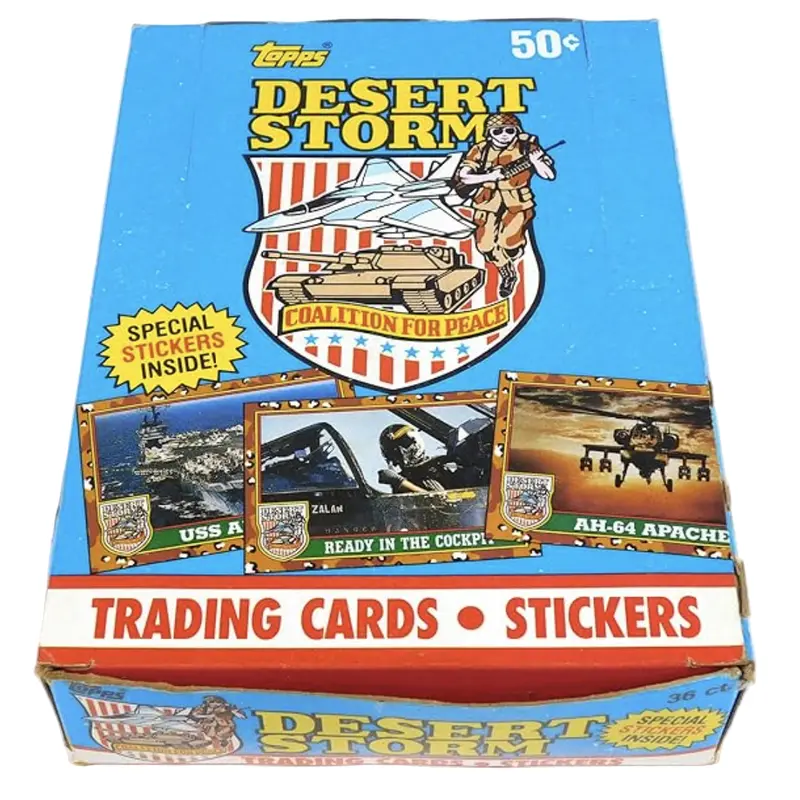 1991 Topps Desert Storm Series 1 Box