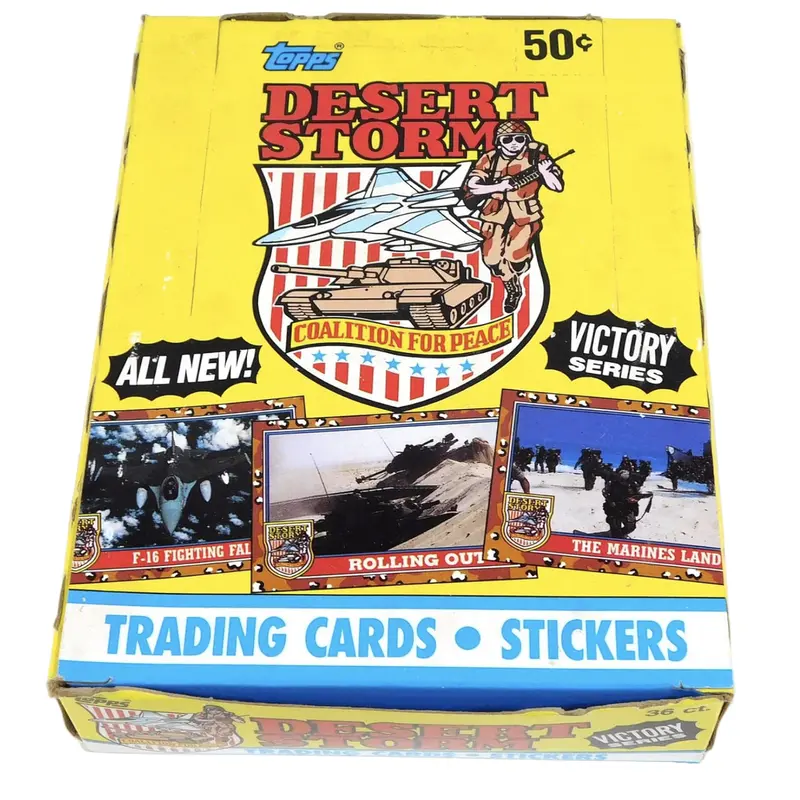 1991 Topps Desert Storm Series 2 Box - Victory